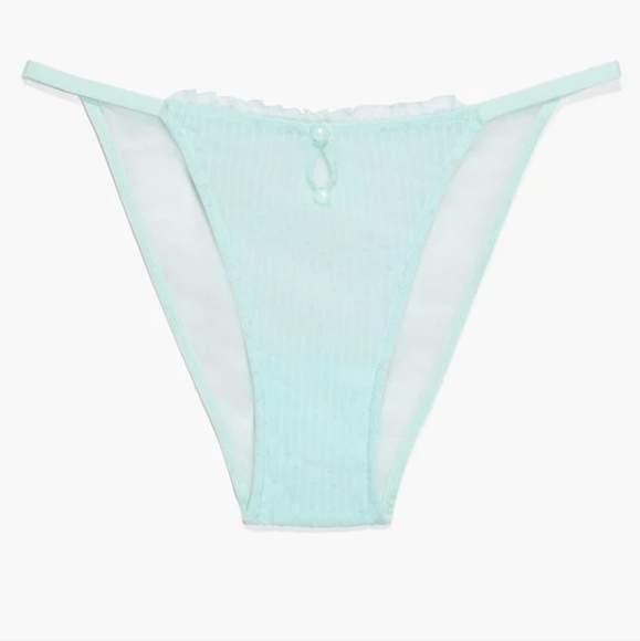 Savage X Fenty Blue Light Boudoir Baddie Set - Picture 11 of 16